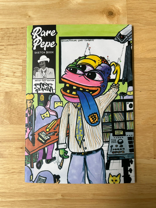 Rare Scrilla Edition - Rare Pepe Sketchbook